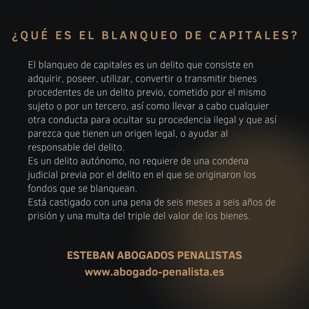 Blanqueo de capitales que es